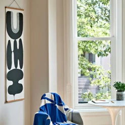 Claudia Pearson Ebb & Flow Linen Wall Art