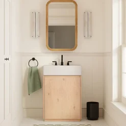 Closed Wood Washstand (24")