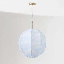 Cloud Linen Pendant (20")