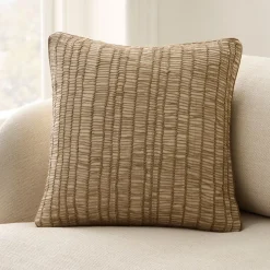 Coastal Netted Jute Pillow Cover