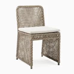Coastal Outdoor Dining Chair Protective Cover