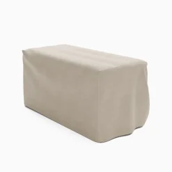 Coastal Outdoor Ottoman Protective Cover