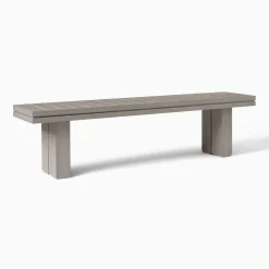 Collings Outdoor Terrawood Dining Bench (71")
