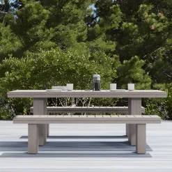 Collings Outdoor Terrawood Dining Table (84")