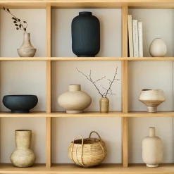 Combed Ceramic Vases