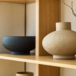 Combed Ceramic Vases