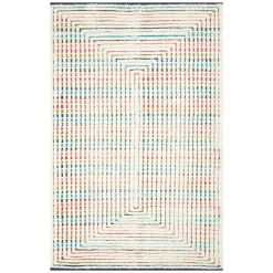 Concentric Rainbows Performance Rug