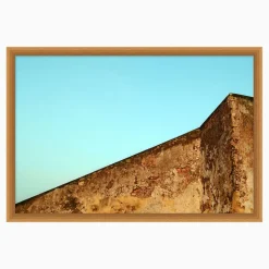 Concrete Sunset Framed Wall Art