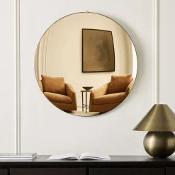 Convex Round Wall Mirror