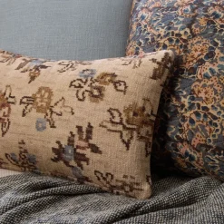 Cool Florals Pillow Cover & Throw Set