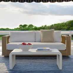 Cord Stripe Outdoor Performance Rug