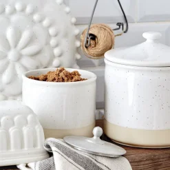 Costa Nova Fattoria Stoneware Lidded Canister