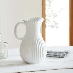 Costa Nova Pearl White Pitcher