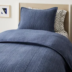 Cotton Cloud Jersey Duvet Cover & Shams