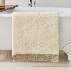 Cotton Linen Bath Mat