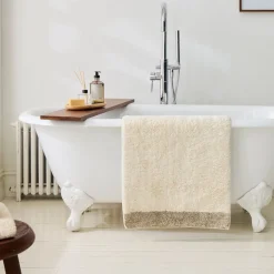 Cotton Linen Bath Mat