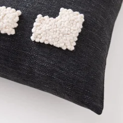 Cotton Tree Punch Needle Ndebele Pillow