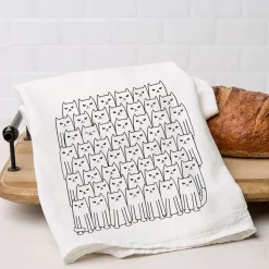 Counter Couture Cat Flour Sack Towels (Set of 2)