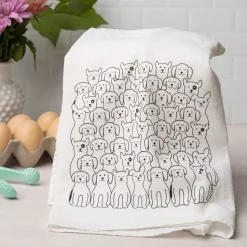 Counter Couture Dogs Flour Sack Towels (Set of 2)