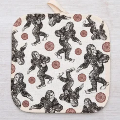 Counter Couture Sasquatch Oven Mitt & Pot Holder