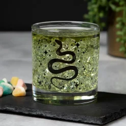 Counter Couture Snake Whiskey Glass