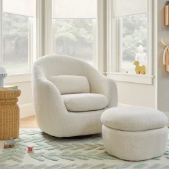 Cozy Swivel Glider