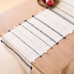 Creative Women Ribbons Handwoven Cotton Tablecloth Collection