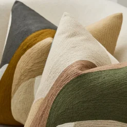 Crewel Arches Pillow Cover