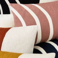 Crewel Rounded Pillow Cover