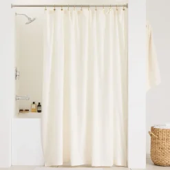 Crinkle Shower Curtain