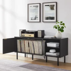 Crosley Brody Record Storage Sideboard (54")