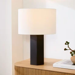 Culver Metal Table Lamp (20"–24") - Dark Bronze