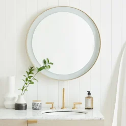 Curved Light Up Vanity Mirror - 28"