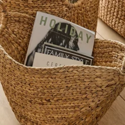 Curved Seagrass Handle Baskets