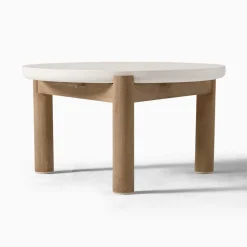 Cusco Outdoor Concrete Coffee Table (32")