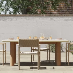 Cusco Outdoor Concrete Dining Table (76")