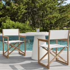 Cusco Outdoor Textilene® Folding Director's Chairs