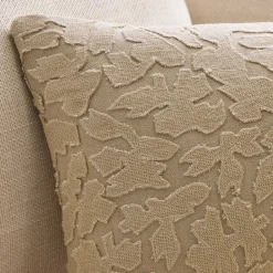 Cut Floral Pillow Cover