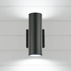 Cylinder Indoor/Outdoor LED Sconce