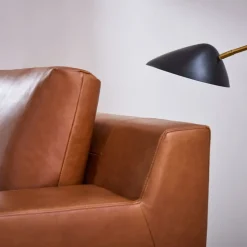 Dalton Leather Sofa (82"–92")