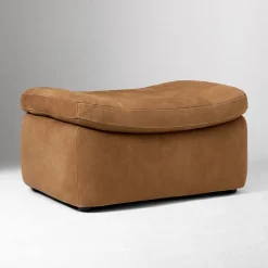 Danver Leather Ottoman