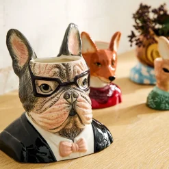 Dapper Animal Planters