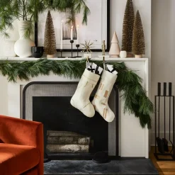 Deco Metal Fireplace Screen