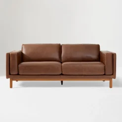 Dekalb Leather Sofa (68"–96")