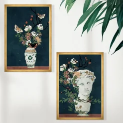 Delicate Framed Wall Art