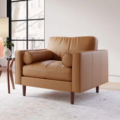 Dennes Leather Chair
