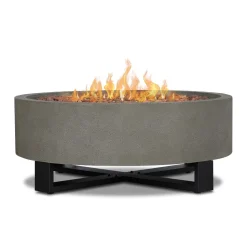 Denzel Round Propane Fire Pit Table (40")