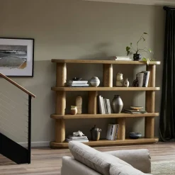 Devoe Solid Wood Bookcase (84")
