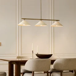 Devon 3-Light Linear Chandelier (54")
