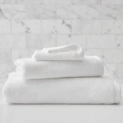 Diagonal Ribbed Towel Sets